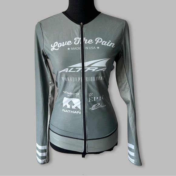 Peak Run Performance  Love The Pain Pusey Jersey Jacket - Picture 1 of 16